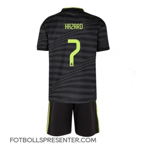 Real Madrid Eden Hazard #7 Tredje tröja Barn 2022-23 Kortärmad (+ korta byxor)